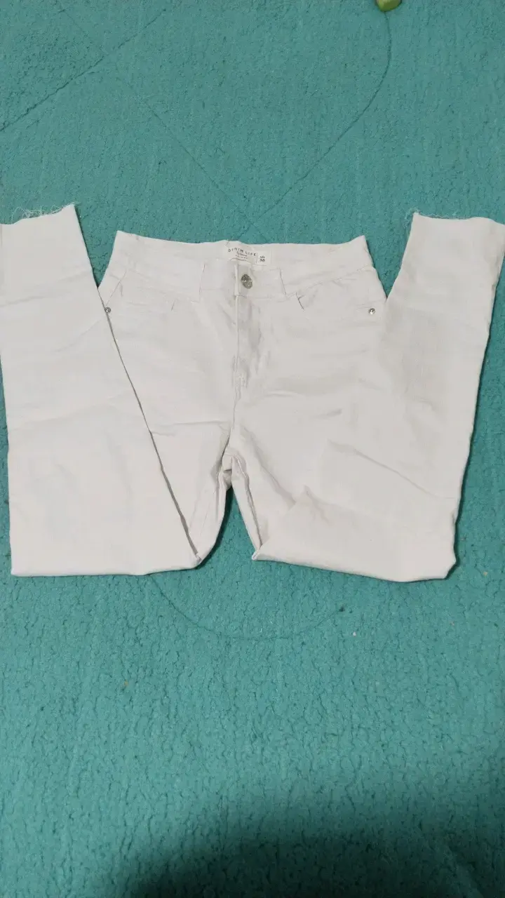 Jeans blancos skinny Denim - 1