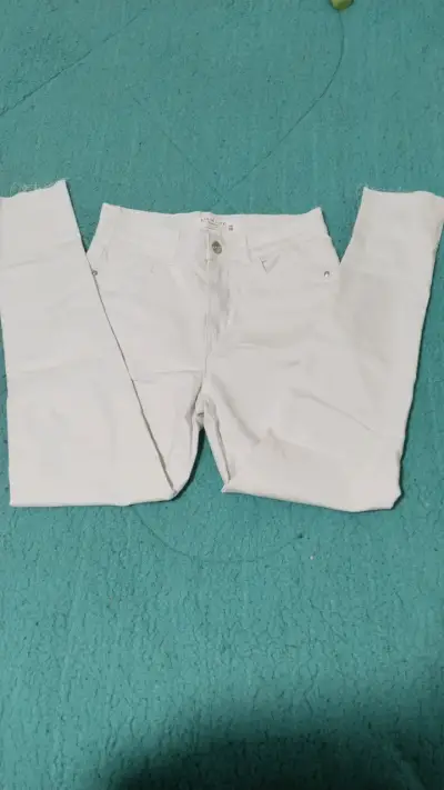Jeans blancos skinny Denim - miniatura 1