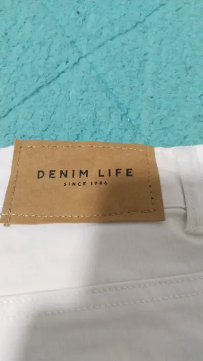 Jeans blancos skinny Denim - miniatura 3