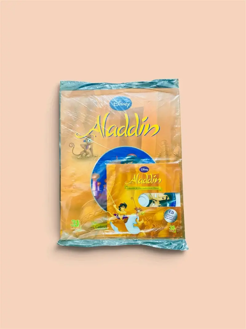 Libro y CD Disney Aladdin Colección de Oro