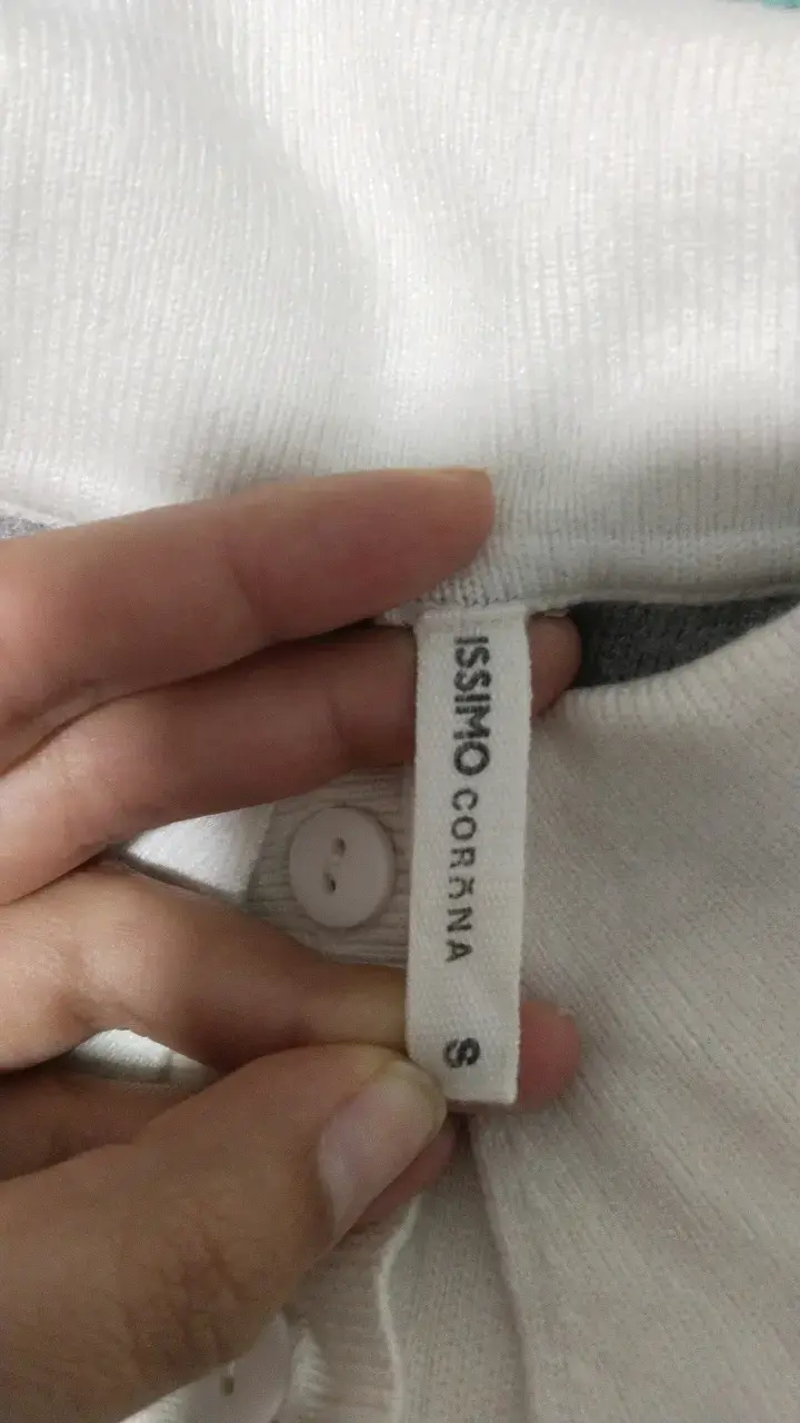 Polera de rayas gris y blanco - 3