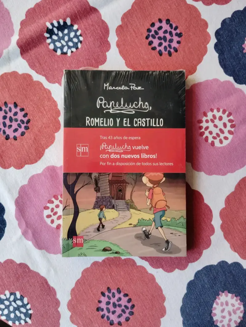 Libro Papelucho, Romelio y el Castillo de Marcela Paz