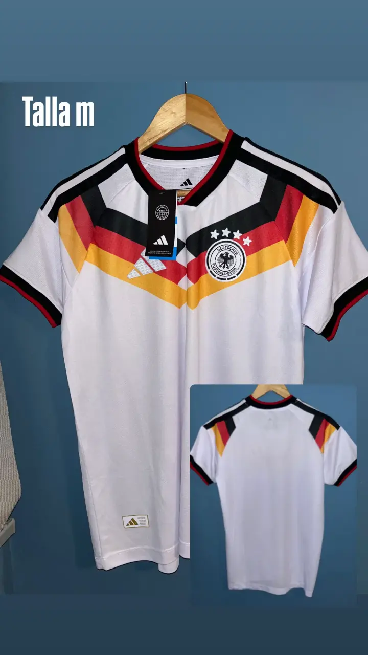 Camiseta de fútbol Alemania Adidas talla M - 1