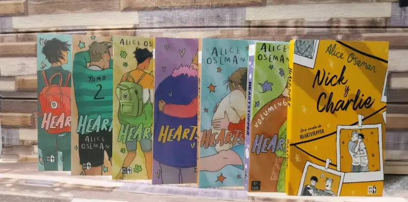 Colección de libros Heartstopper de Alice Oseman