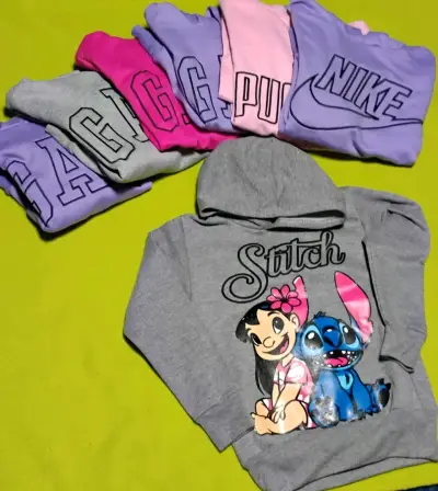 Polerones para niñas con diseño colorido t.4a8 - miniatura 2