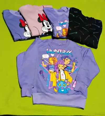 Polerones para niñas con diseño colorido t.4a8 - miniatura 3