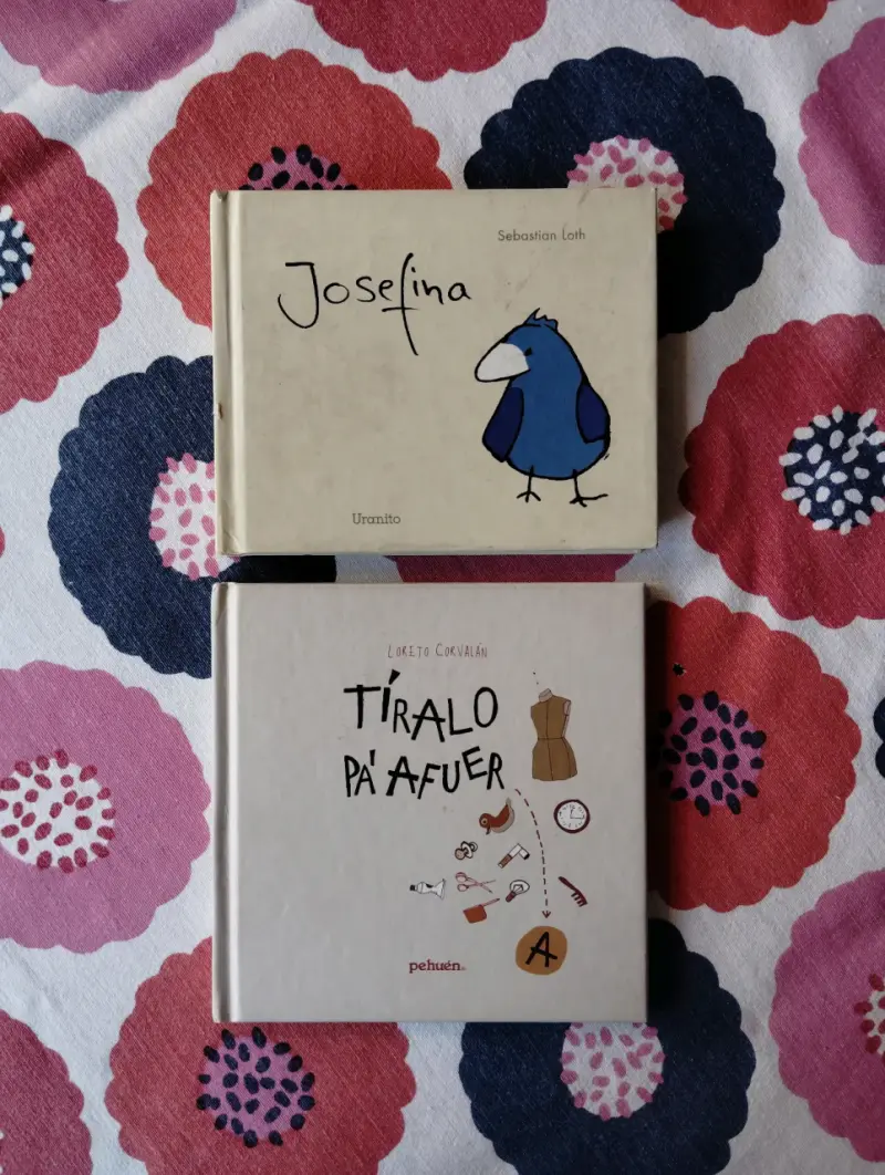 Libros infantiles 'Josefina' y 'Tíralo Pa' Afuera'