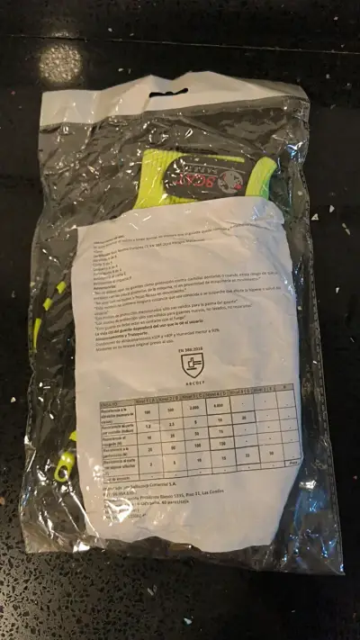 Guantes de seguridad SCAT Safety amarillos - miniatura 2