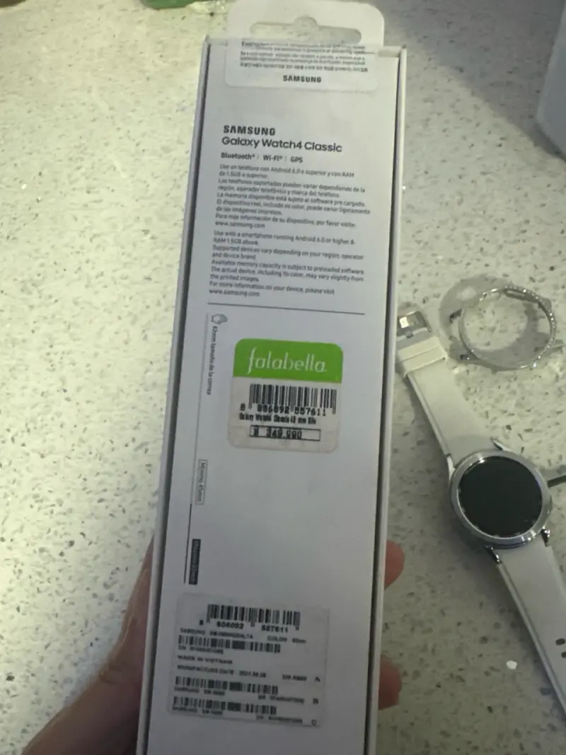 Smartwatch Samsung Galaxy Watch4 Classic Blanco - 2