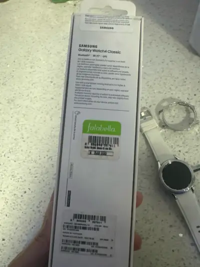 Smartwatch Samsung Galaxy Watch4 Classic Blanco - miniatura 2