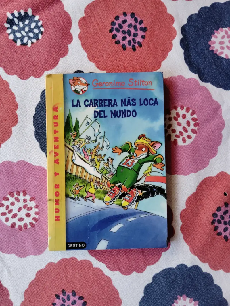 Libro Geronimo Stilton La Carrera Más Loca Del Mundo