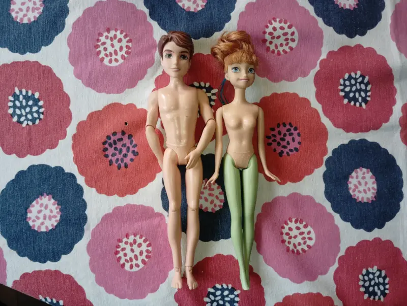 Muñecos articulados de colección vintage