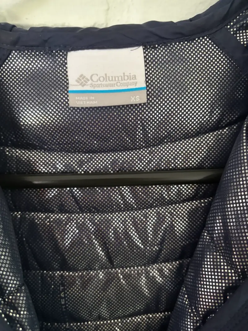 Chaqueta Columbia azul con capucha para mujer - 4