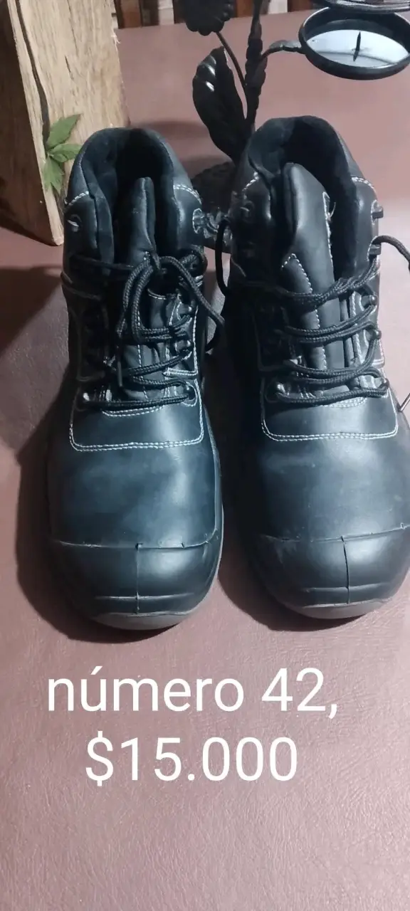 Botas de seguridad negras talla 42