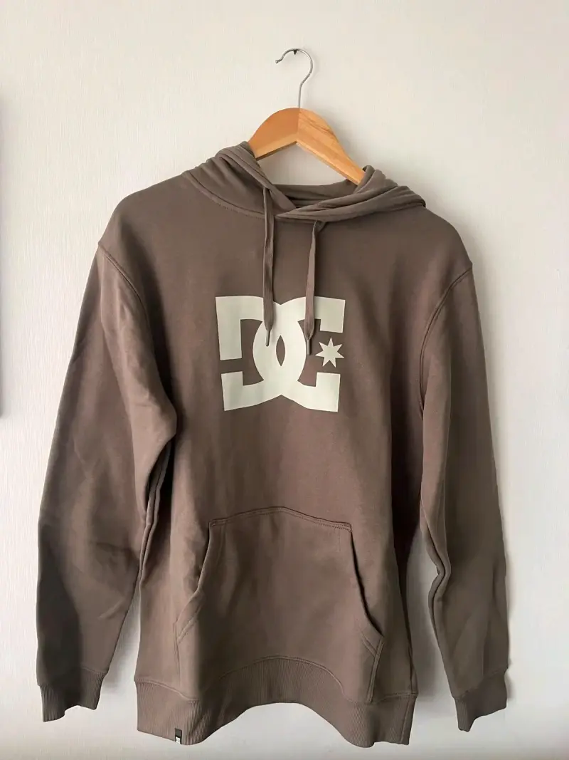 Polerón con capucha DC shoes marrón unisex - 1
