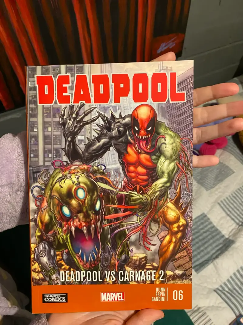 Colección de cómics Deadpool vs Carnage - 3
