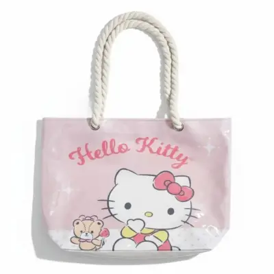 Bolso Tote Hello Kitty Sanrio Rosa XL - miniatura 1