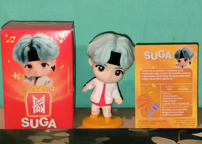Figura coleccionable TinyTAN Suga BTS - 2