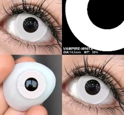 Lentes de contacto de color morado Froya - miniatura 3