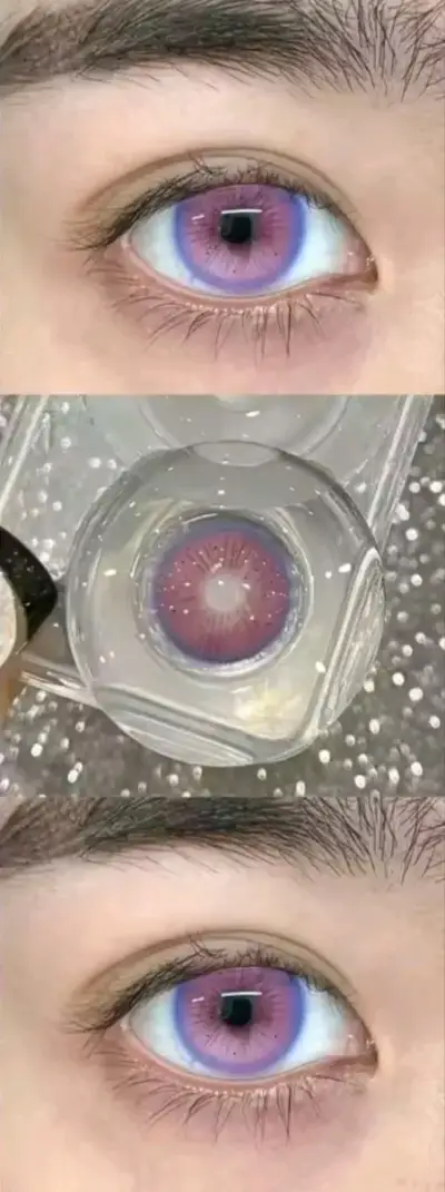 Lentes de contacto de color morado Froya - miniatura 4