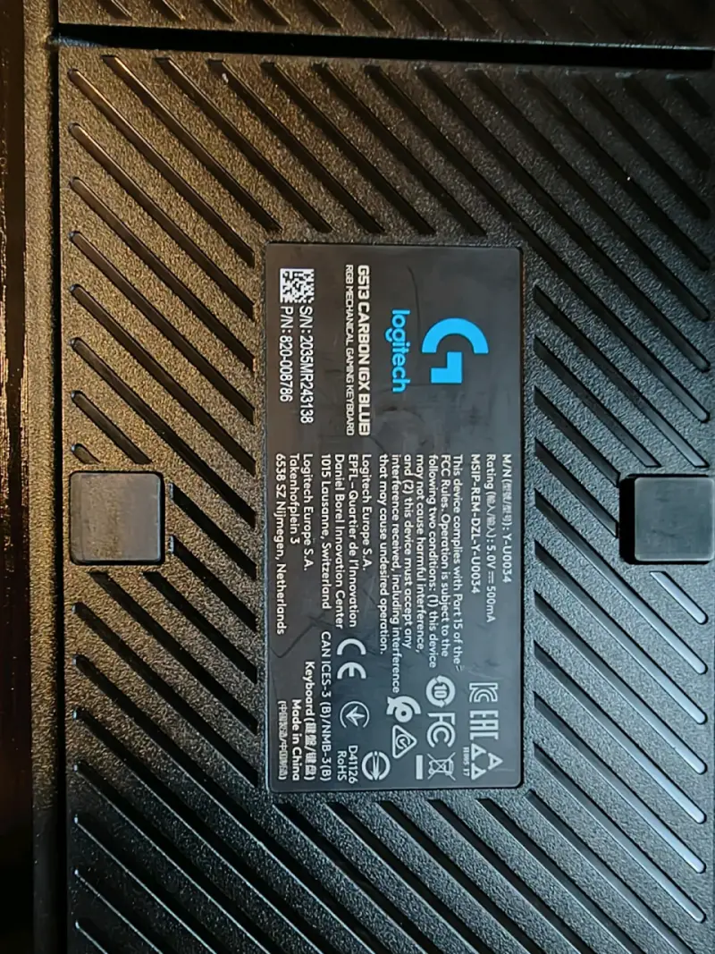 Teclado mecánico Logitech G513 Carbon - 3