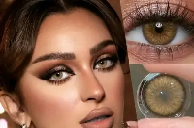 Lentes de contacto cosméticos color verde - miniatura 4