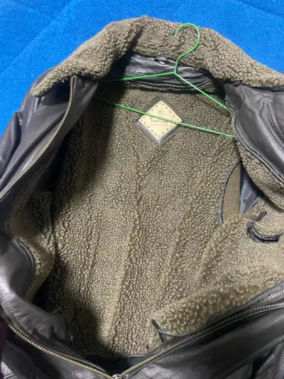 Chaqueta de cuero Pierre Cardin con forro removibl - miniatura 2