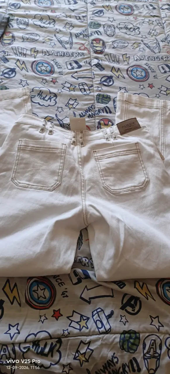 Pantalones cargo gris para mujer talla 36 - 6