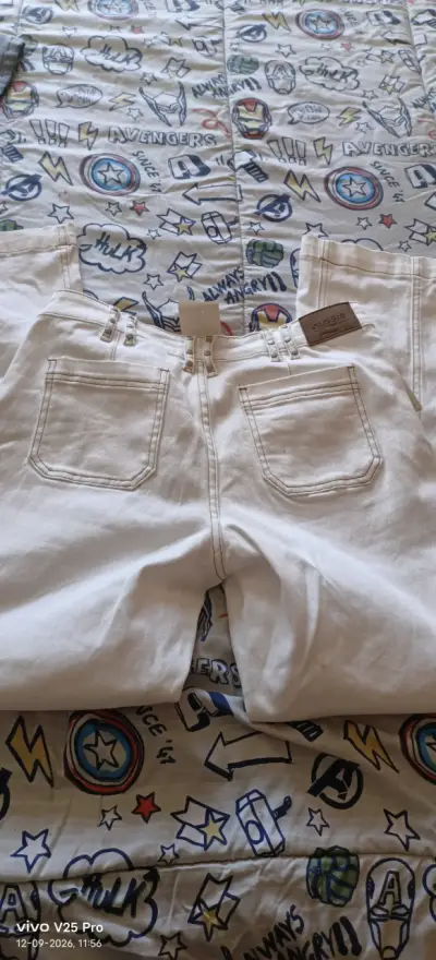 Pantalones cargo gris para mujer talla 36 - miniatura 6