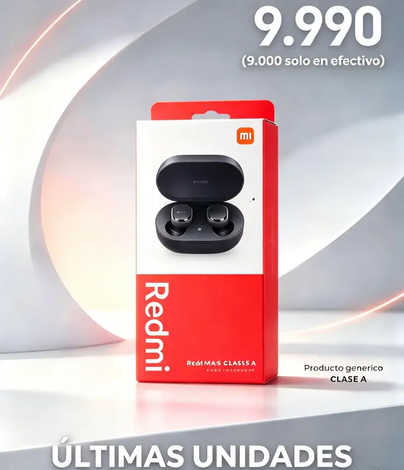 Auriculares Inalámbricos Redmi Negro