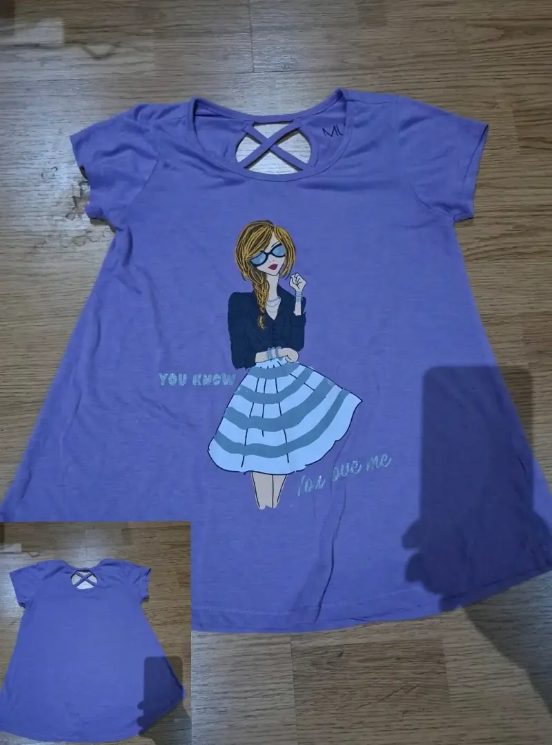 Lote de poleras estampadas para mujer - 2