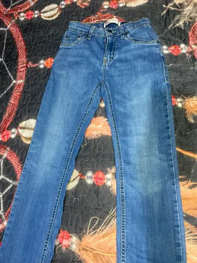 Jeans de mezclilla azul para hombre - miniatura 2