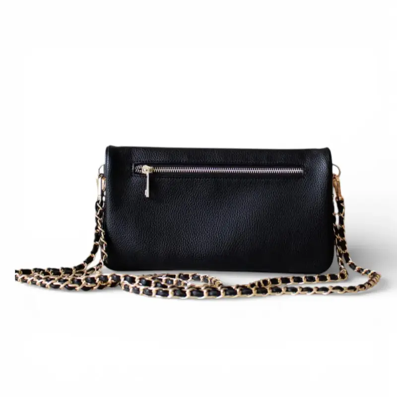 Cartera Bolso Navani Camille Negro con cadena - 3