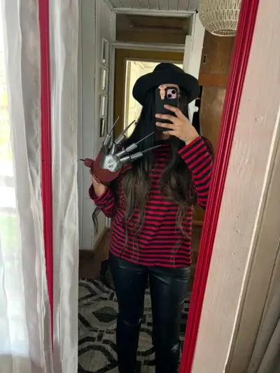 Disfraz Freddy Krueger con Guante - miniatura 1