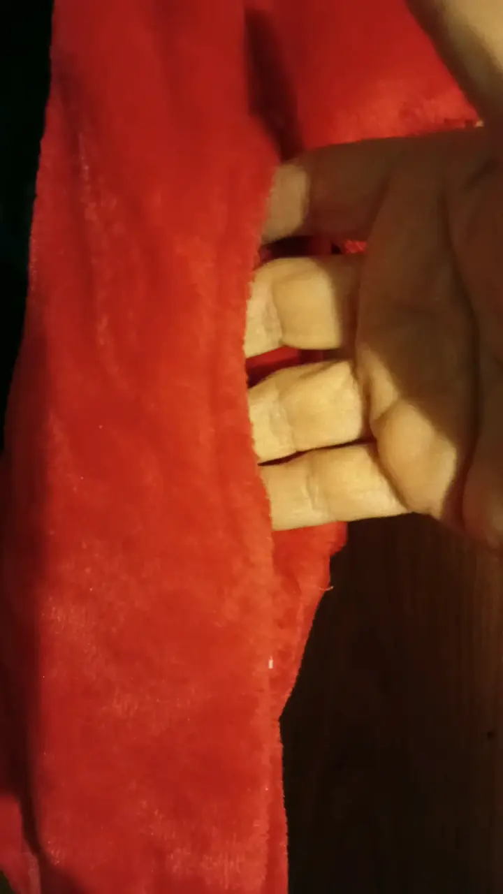 Disfraz de peluche rojo y negro para niño - 4