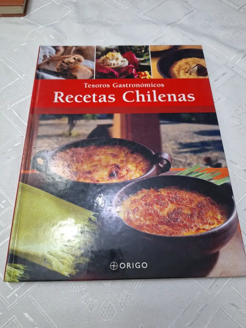 Libro Tesoros Gastronómicos Recetas Chilenas - 1