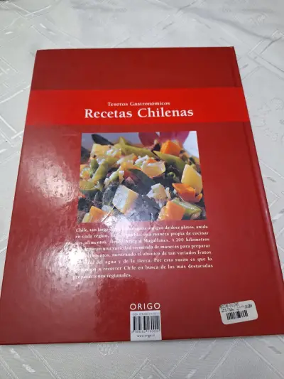 Libro Tesoros Gastronómicos Recetas Chilenas - miniatura 2