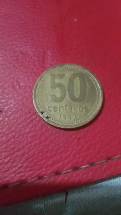 Moneda de 50 centavos Argentina 1993 - miniatura 1