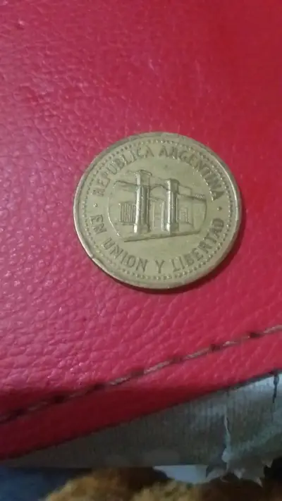 Moneda de 50 centavos Argentina 1993 - miniatura 2