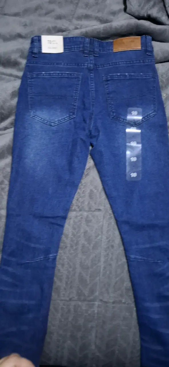 Jeans azul desgastados niño - 2