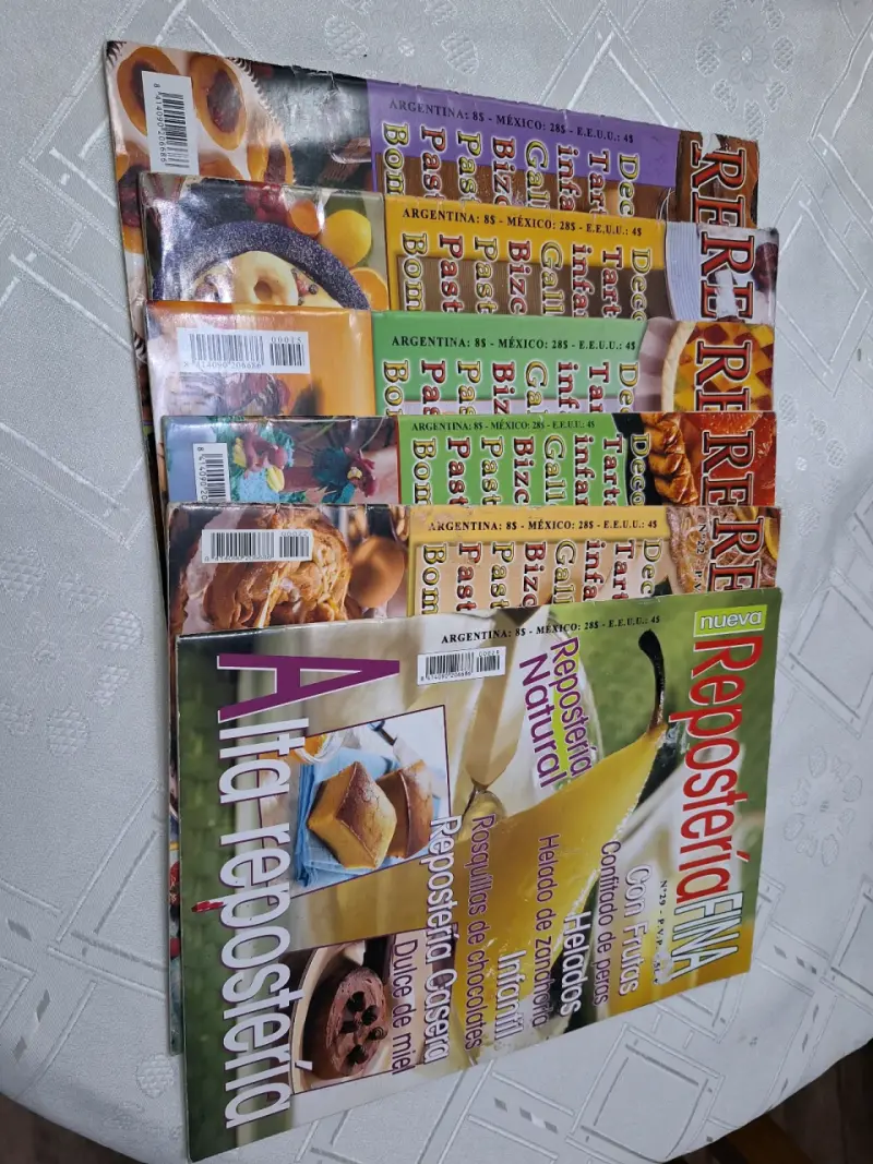 Colección de libros de repostería y decoracion - 1