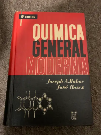 Libro Química General Moderna 6ª Edición - miniatura 1