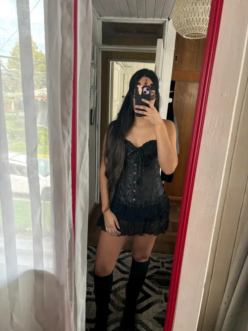 Disfraz de elena vampiro. - 2