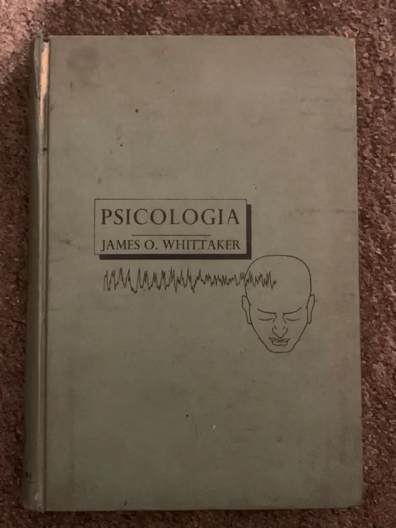 Libro Psicología de James O. Whittaker - 1