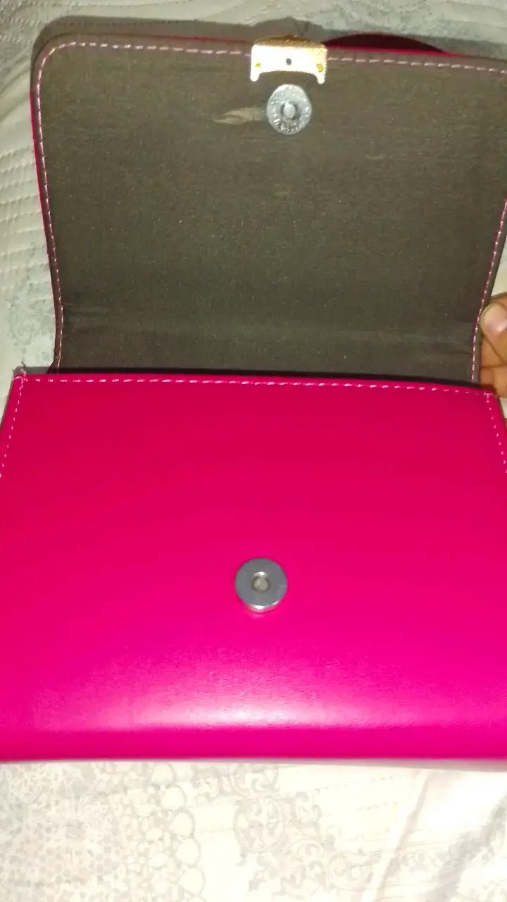 Cartera cruzada fucsia elegante - 2