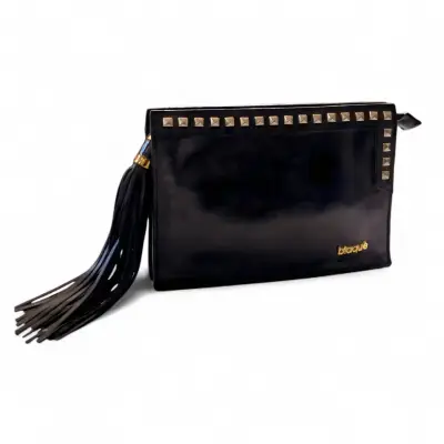 Bolso tipo sobre de Cuero Blaquè con Tachas Mujer - miniatura 1