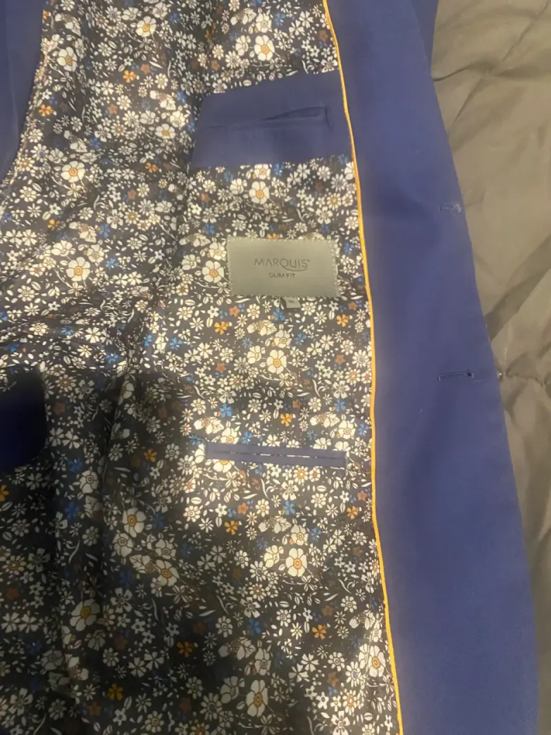 Blazer azul para hombre Marquis - 2
