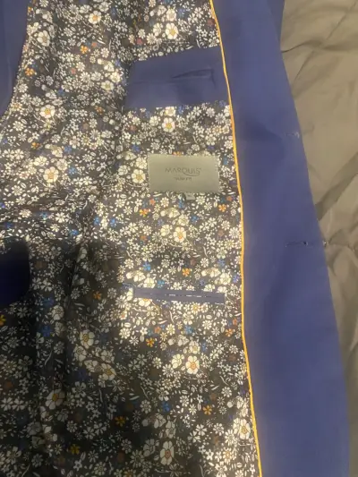 Blazer azul para hombre Marquis - miniatura 2