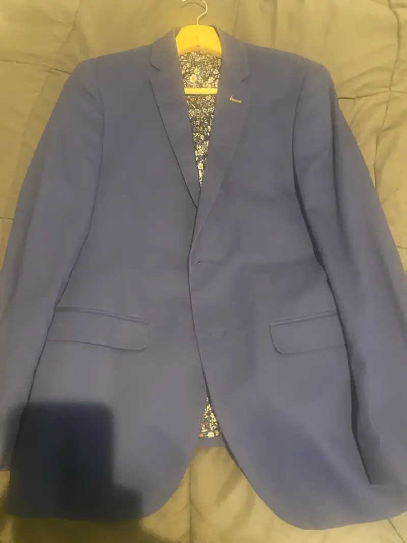 Blazer azul para hombre Marquis - 3