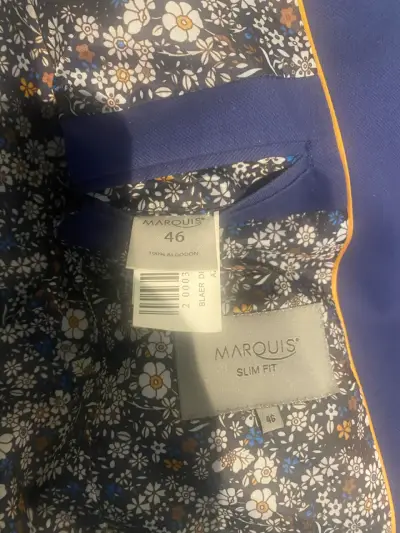 Blazer azul para hombre Marquis - miniatura 4